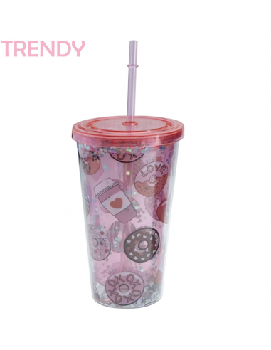 VASO TRENDY ROSA