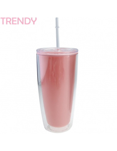 VASO TRENDY ROSA