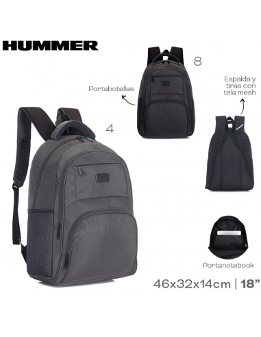 Mochila Portanotebook Hummer 18"