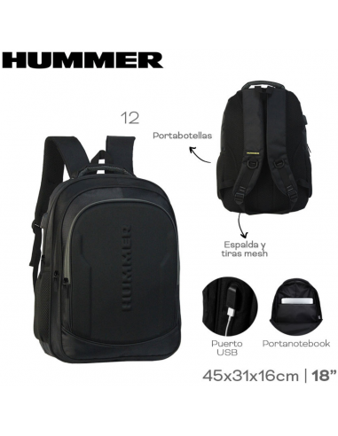 Mochila Portanotebook Hummer 18"
