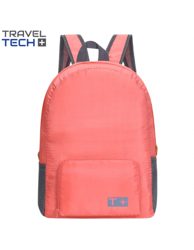 MOCHILA PLEGABLE TRAVEL TECH CORAL