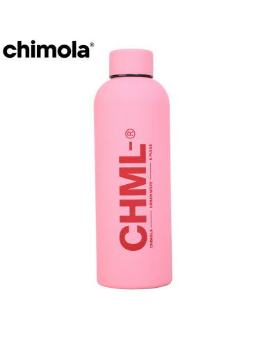 BOTELLA TÉRMICA ROSA 500 ML