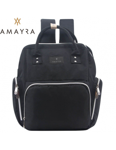 MOCHILA MATERNAL AMAYRA NEGRA