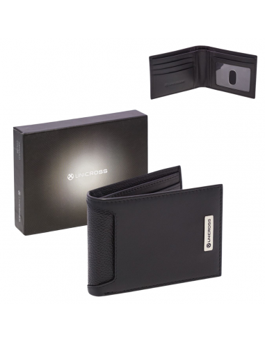BILLETERA HOMBRE DE CUERO UNICROSS