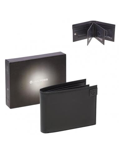 BILLETERA HOMBRE DE CUERO UNICROSS