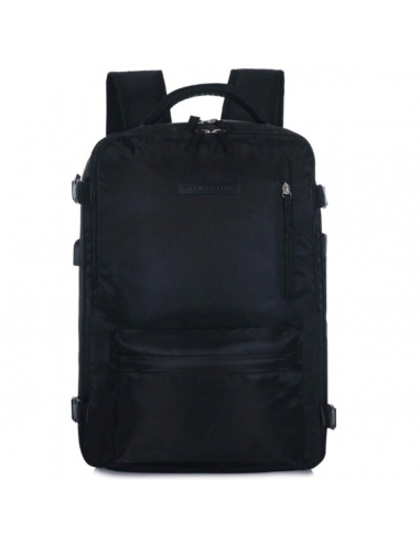 MOCHILA DE VIAJE TRAVEL TECH NEGRA 17"