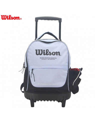 MOCHILA CON CARRO WILSON CELESTE 18"
