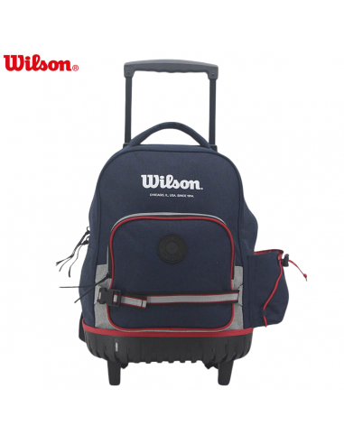 MOCHILA CON CARRO WILSON AZUL 18"