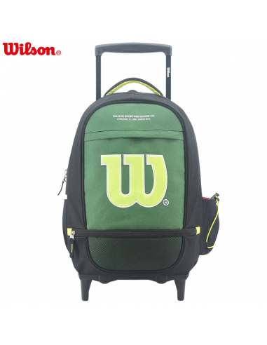 MOCHILA CON CARRO WILSON VERDE 20"