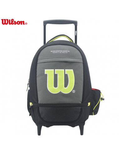 MOCHILA CON CARRO WILSON GRIS 20"