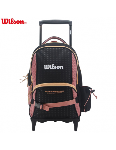 MOCHILA CON CARRO WILSON NEGRA 20"